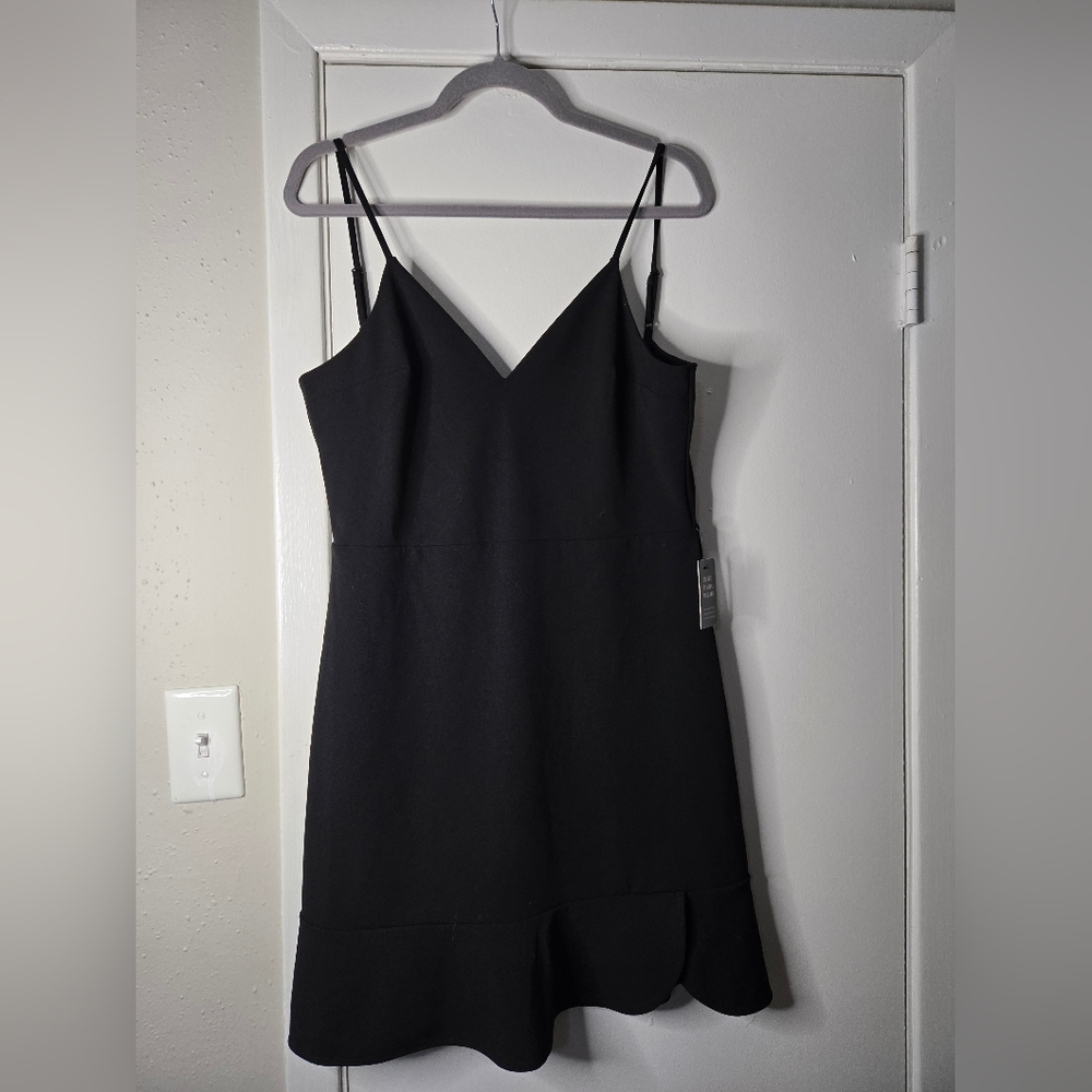 Express Black Spaghetti Strap Dress